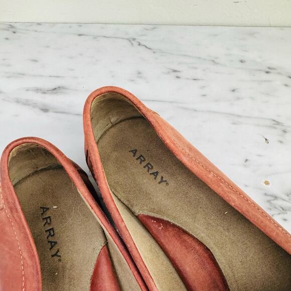Women's Suede Loafers in Rust - Picture 10 of 11